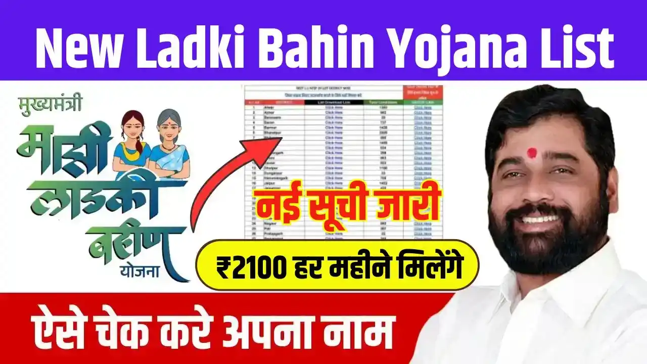 New Ladki Bahin Yojana List